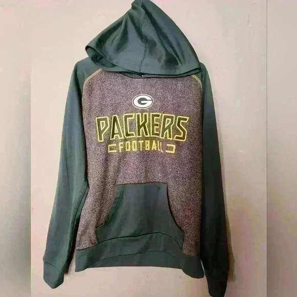Fanatics NFL Green Bay Packers Men's hoodie size M green - Picture 1 of 4